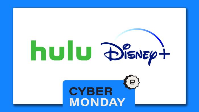 Hulu Disney+ Cyber Monday