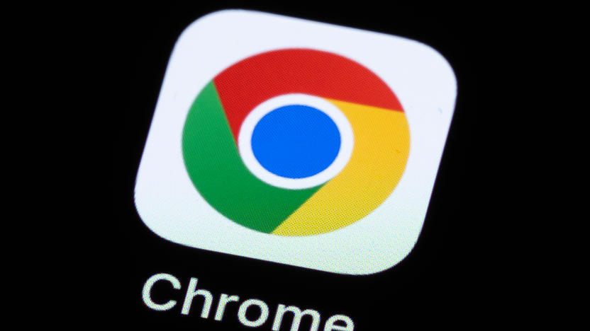 SYMBOL - 08 May 2024, Baden-Württemberg, Rottweil: The Google Chrome application app can be seen on the display of a smartphone. Photo: Silas Stein/dpa (Photo by Silas Stein/picture alliance via Getty Images)