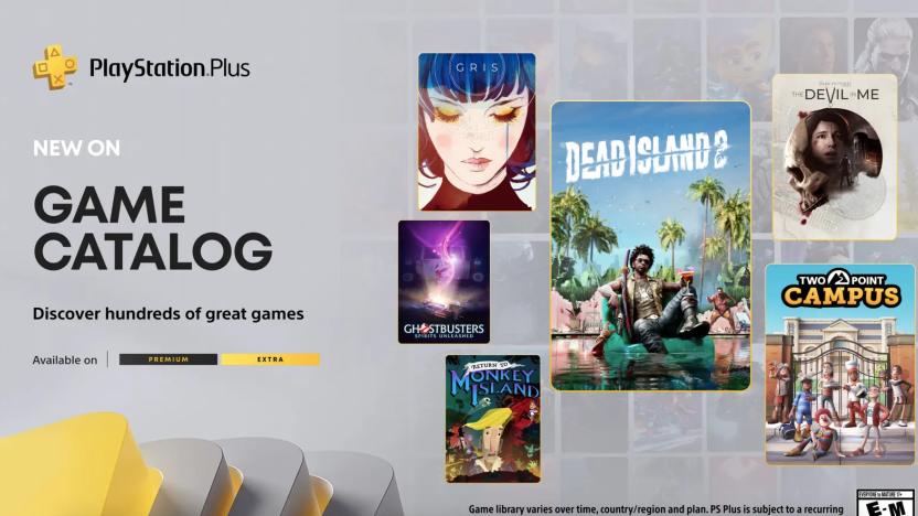 An ad for PS Plus Game Catalog.