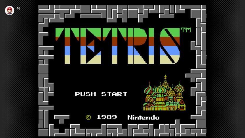 NES Tetris in the Nintendo Switch Online Library