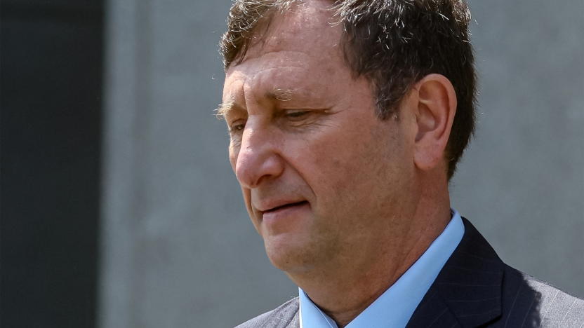 Alex Mashinsky, founder and former CEO of bankrupt cryptocurrency lender Celsius Network, exits the Manhattan federal court in New York City, U.S., July 25, 2023.  REUTERS/Brendan McDermid