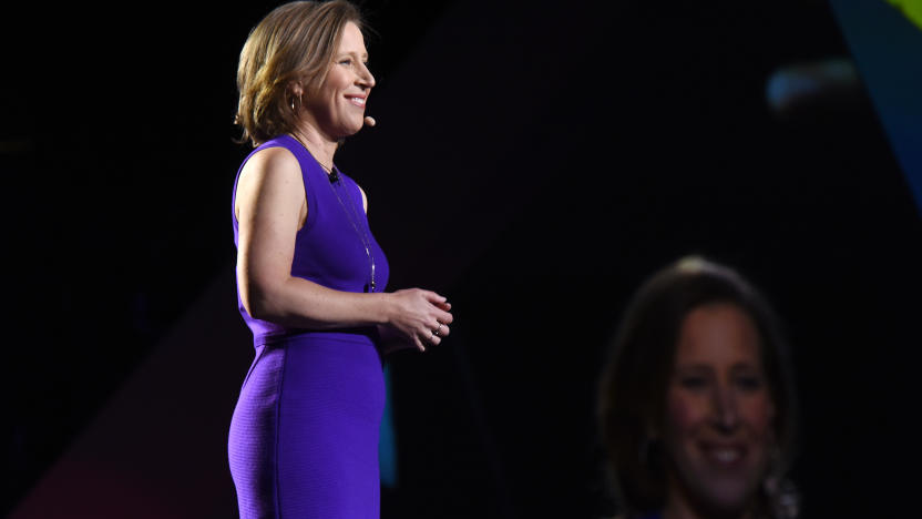 NEW YORK, NY - MAY 04:  YouTube CEO Susan Wojcicki speaks onstage at the YouTube #Brandcast presented by Google at Javits Center North on May 4, 2017 in New York City.  (Photo by Noam Galai/FilmMagic for YouTube )