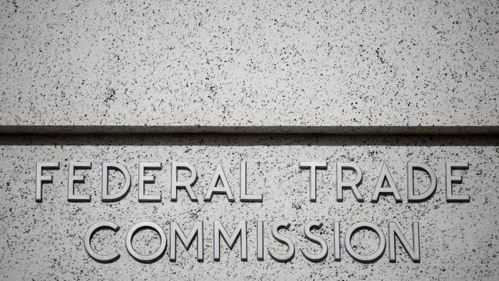 A view of signage at the Federal Trade Commission (FTC) headquarters in Washington, D.C., U.S., November 24, 2024. REUTERS/Benoit Tessier