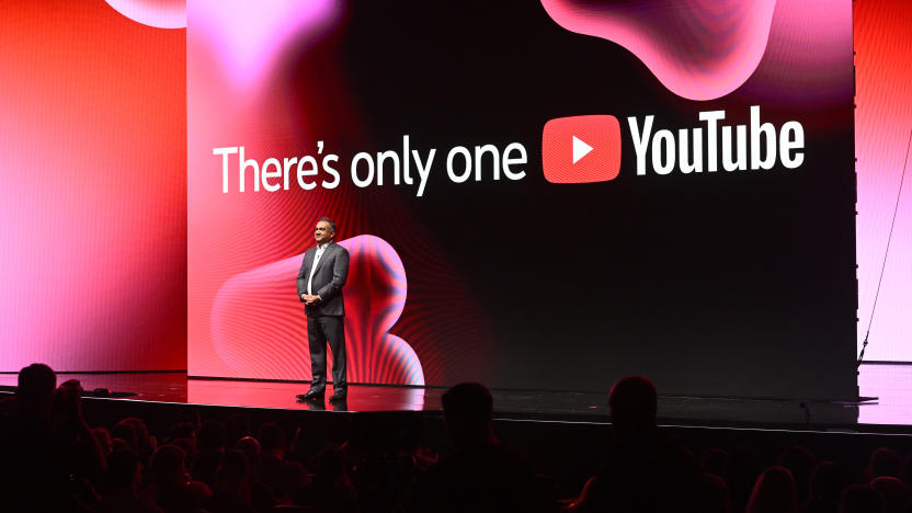 NEW YORK, NEW YORK - MAY 15: Neal Mohan, CEO, YouTube, speaks onstage during YouTube Brandcast 2024 at David Geffen Hall on May 15, 2024 in New York City. (Photo by Noam Galai/Getty Images for YouTube)