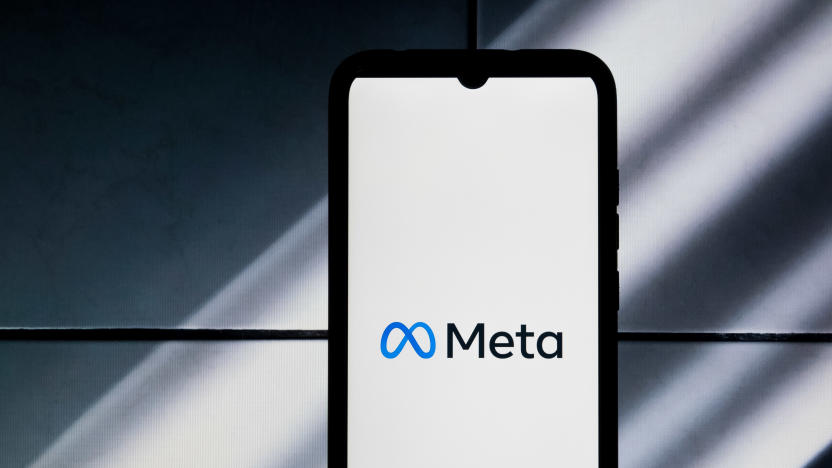 The Meta logo is displayed on a smartphone screen in Athens, Greece, on January 19, 2024. (Photo by Nikolas Kokovlis/NurPhoto via Getty Images)